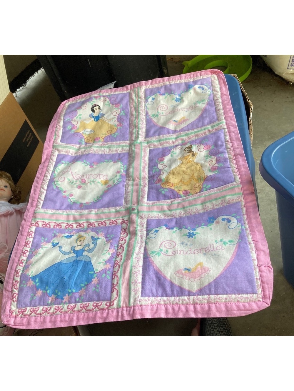 Vintage Disney princess wall hanging